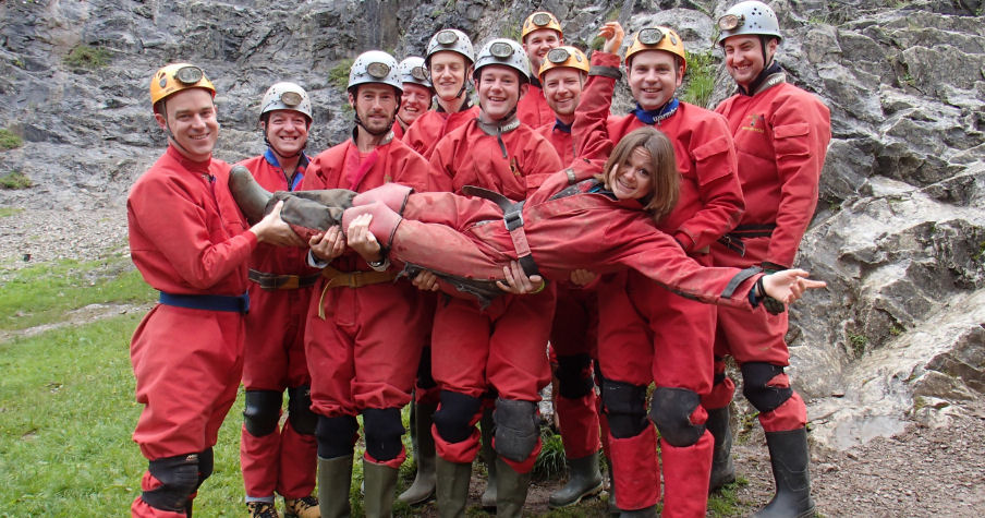 Adventure Caving in Somerset