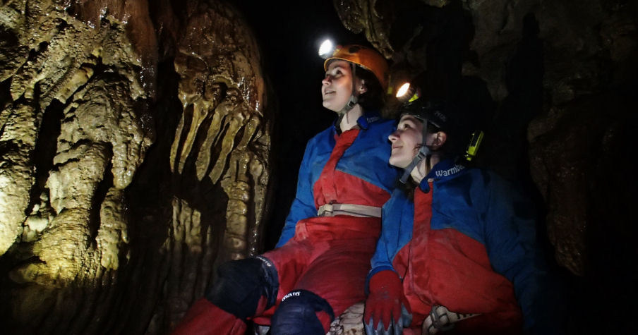 Adventure Caving in Somerset