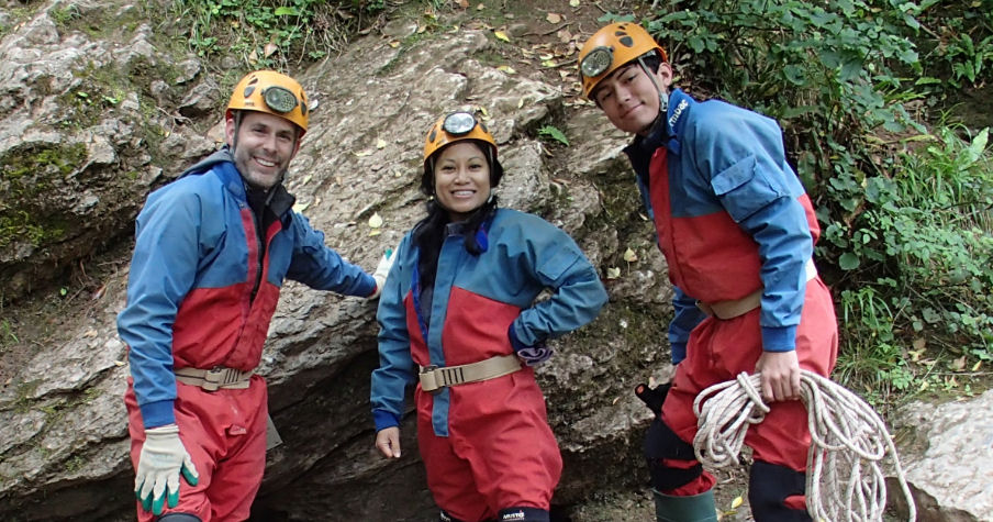 Adventure Caving in Somerset