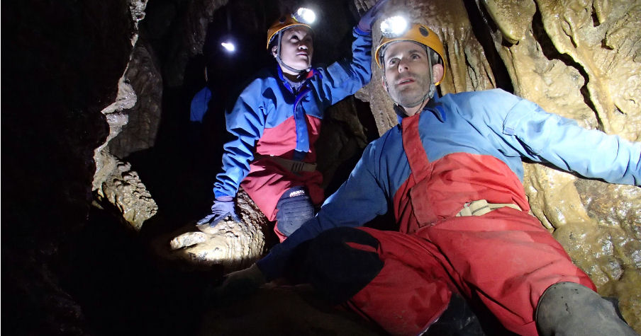 Adventure Caving in Somerset
