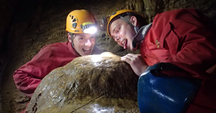 Adventure Caving in Somerset