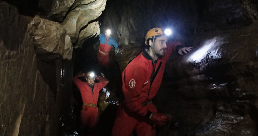 Adventure Caving in Somerset