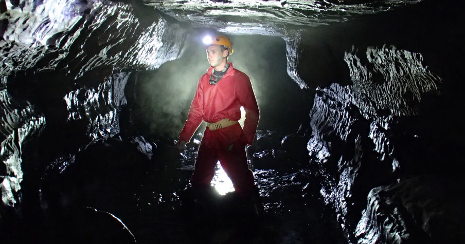Adventure Caving in Somerset